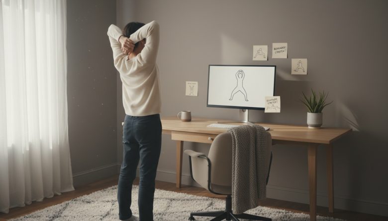 How to Improve Posture with Desk Reminders
